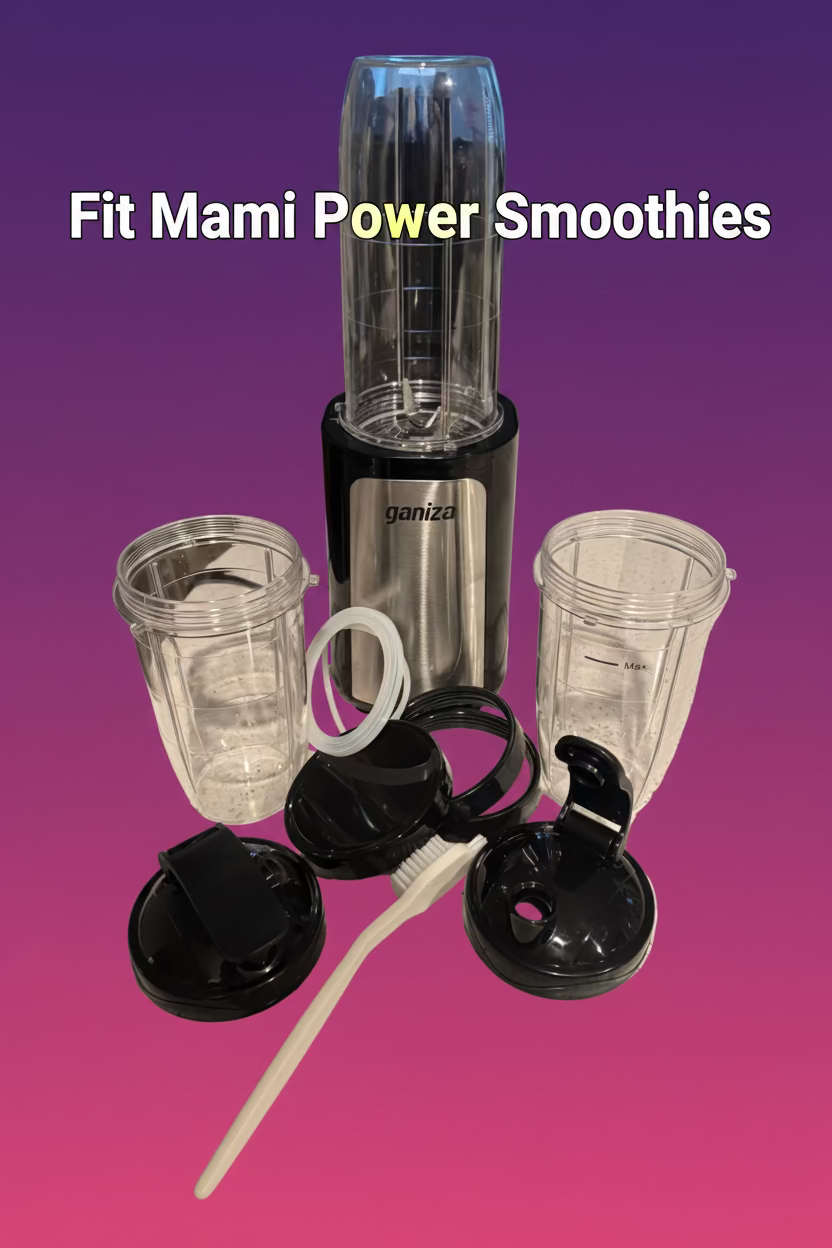 1 licuadora para los smoothies(blender for smoothies)
