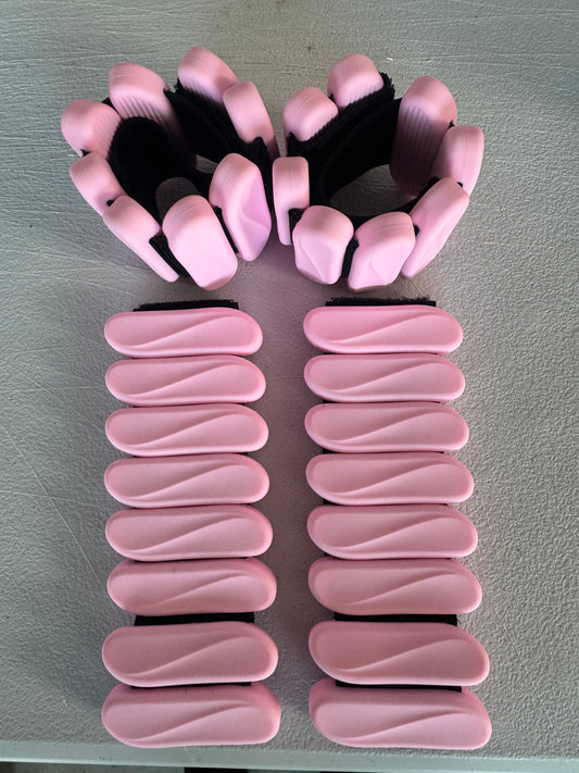 4 Piezas de 1lb Para Sus Muñecas y Tobillos (4 pieces of 1lb For Wrists and Ankles)